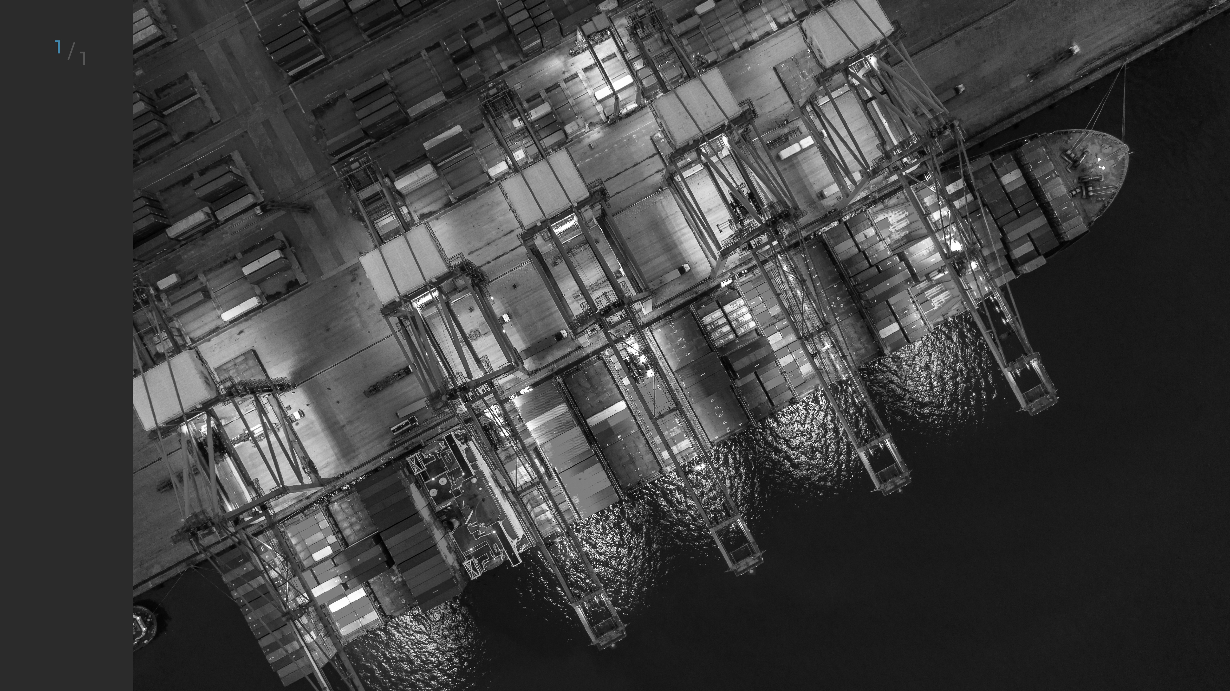 Puerto y terminal de contenedores